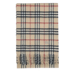 Burberry Lambswool Vintage Check Pre-Loved Scarf