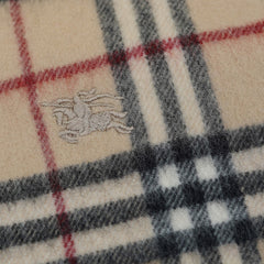 Burberry Lambswool Vintage Check Pre-Loved Scarf