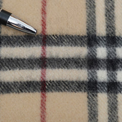 Burberry Lambswool Vintage Check Pre-Loved Scarf