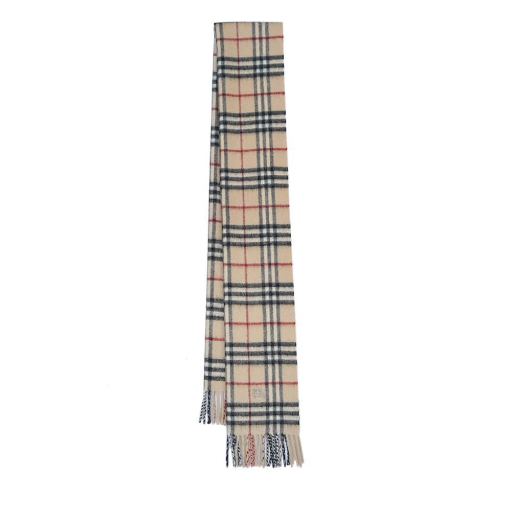 Burberry Lambswool Vintage Check Pre-Loved Scarf