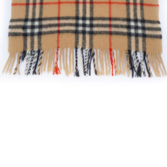 Burberry Lambswool Vintage Check Pre-Loved Scarf