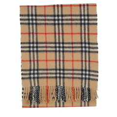 Burberry Lambswool Vintage Check Pre-Loved Scarf