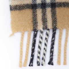 Burberry Lambswool Vintage Check Pre-Loved Scarf