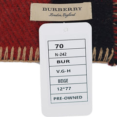 Burberry Wool/Cashmere Vintage CheckPre-Loved Scarf