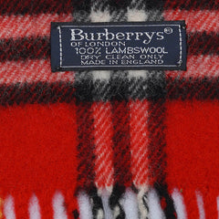 Burberry Lambswool Vintage Check Pre-Loved Scarf