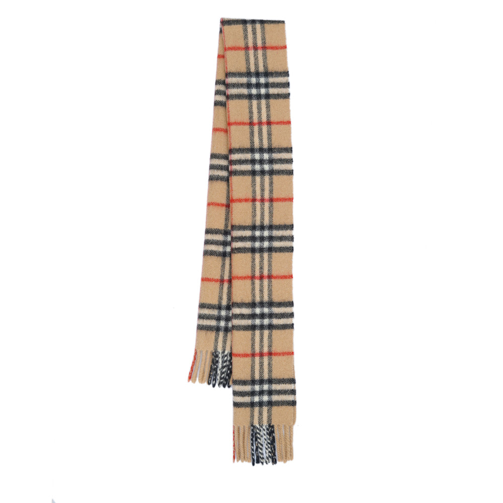Burberry Lambswool Vintage Check Pre-Loved Scarf