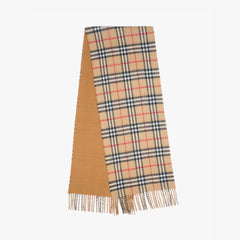Burberry’s Cashmere Reversible Check Pre-Owned Scarf