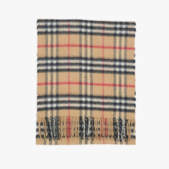 Burberrys Cashmere Plaids & Check Pre-Owned Scarf
