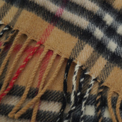 Burberrys Cashmere Plaids & Check Pre-Owned Scarf