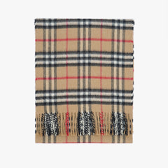 Burberrys Cashmere Plaids & Check Pre-Owned Scarf