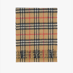 Burberry’s Cashmere Plaid Printed Pre-Owned Scarf