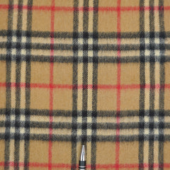 Burberry’s Cashmere Plaid Printed Pre-Owned Scarf