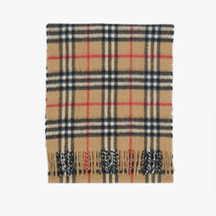 Burberry’s Cashmere Vintage Check Printed Pre-Owned Scarf