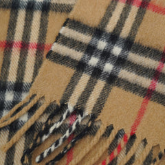 Burberry’s Cashmere Vintage Check Printed Pre-Owned Scarf