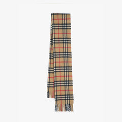 Burberry’s Cashmere Vintage Check Printed Pre-Owned Scarf
