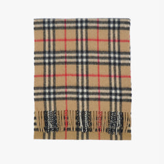 Burberry’s Cashmere Vintage Check Printed Pre-Owned Scarf