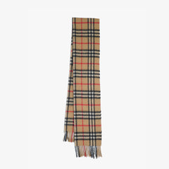 Burberry’s Cashmere Vintage Check Printed Pre-Owned Scarf