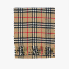 Burberry Cashmere Vintage Check Printed Pre-Owned Scarf