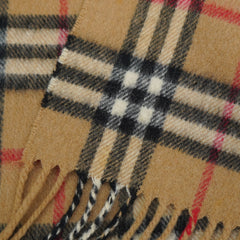 Burberry’s Cashmere Classic Check Printed Pre-Owned Scarf
