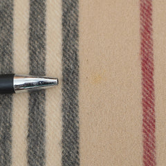 Burberry Cashmere/Wool Classic Printed Pre-Owned Scarf