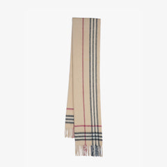 Burberry Cashmere/Wool Classic Printed Pre-Owned Scarf