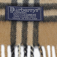 Burberry’s Cashmere Nova Check Pre-Owned Scarf