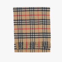 Burberry’s Cashmere Nova Check Pre-Owned Scarf