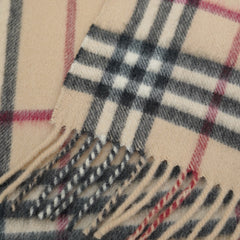 Burberry Cashmere/Wool Pattern Printed Pre-Owned Scarf