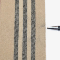 Burberry Cashmere/Wool Pattern Printed Pre-Owned Scarf