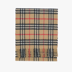 Burberry’s Cashmere Plaids & Check Pre-Owned Scarf