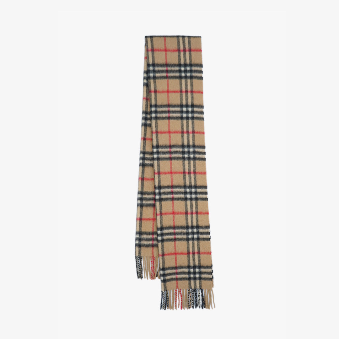 Burberry’s Cashmere Plaids & Check Pre-Owned Scarf