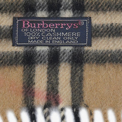 Burberry’s Cashmere Plaids & Check Pre-Owned Scarf