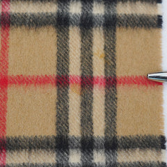 Burberry’s Cashmere Vintage Check Printed Pre-Owned Scarf