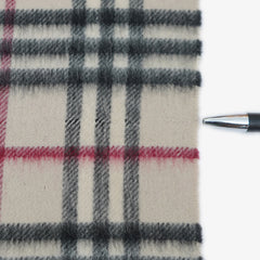 Burberry Cashmere Vintage Check Pre-Owned Scarf