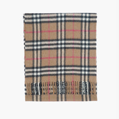 Burberry Cashmere House Check Pre-Owned Scarf