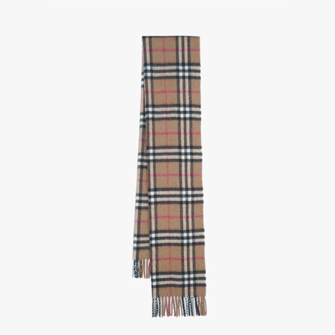 Burberry Cashmere House Check Pre-Owned Scarf