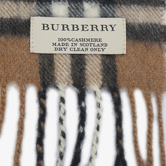 Burberry Cashmere House Check Pre-Owned Scarf