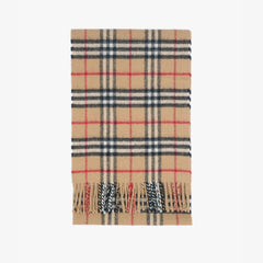 Burberry Lambswool Plaid printed Pre-Owned Scarf