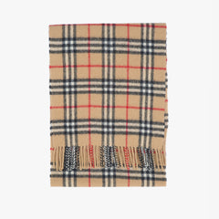 Burberry’s Lambswool Plaid printed Pre-Owned Scarf