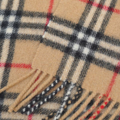 Burberry’s Lambswool Plaid printed Pre-Owned Scarf