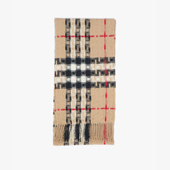 Burberry Wool Patterned Printed Pre-Owned Scarf