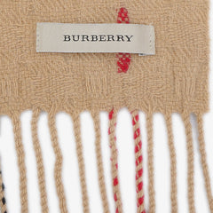 Burberry Wool Patterned Printed Pre-Owned Scarf