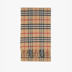 Burberry Lambswool Vintage Check Pre-Owned Scarf