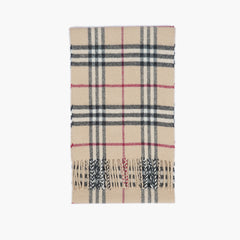 Burberry Wool House Check Pre-Owned Scarf