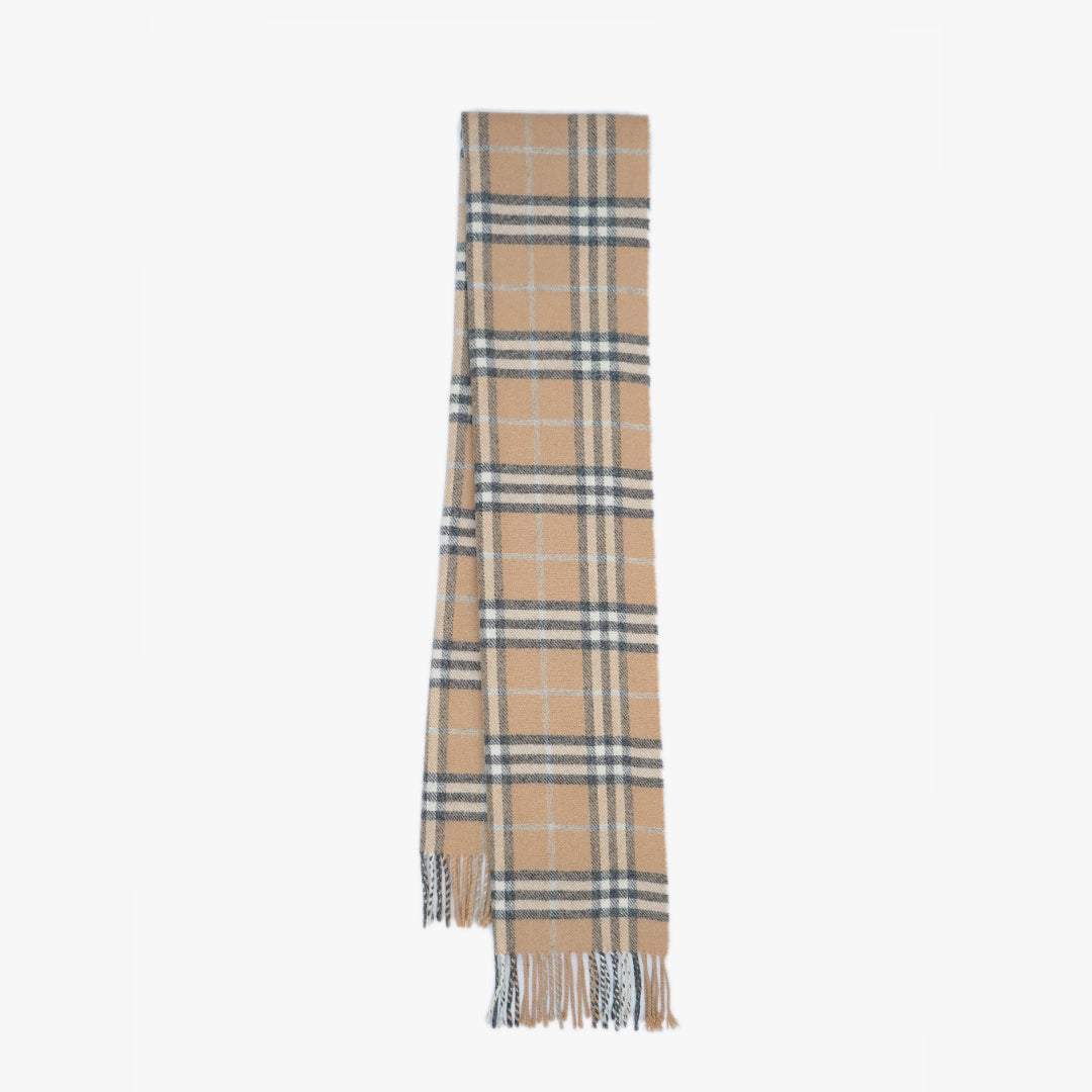 Burberry Wool House Check Pre-Owned Scarf