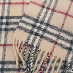 Burberry Lambswool Nova Check Pre-Owned Scarf