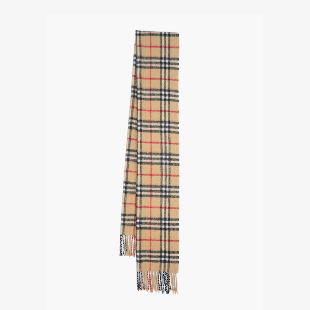 Burberry’s Lambswool Vintage Check Pre-Owned Scarf