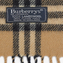 Burberry’s Lambswool Vintage Check Pre-Owned Scarf