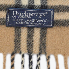 Burberry’s Lambswool Nova Check Pre-Owned Scarf