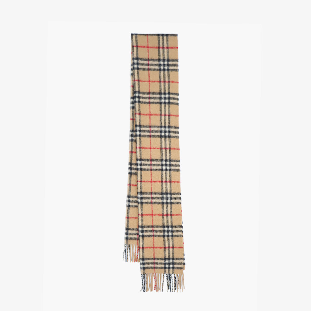 Burberry’s Lambswool Nova Check Pre-Owned Scarf
